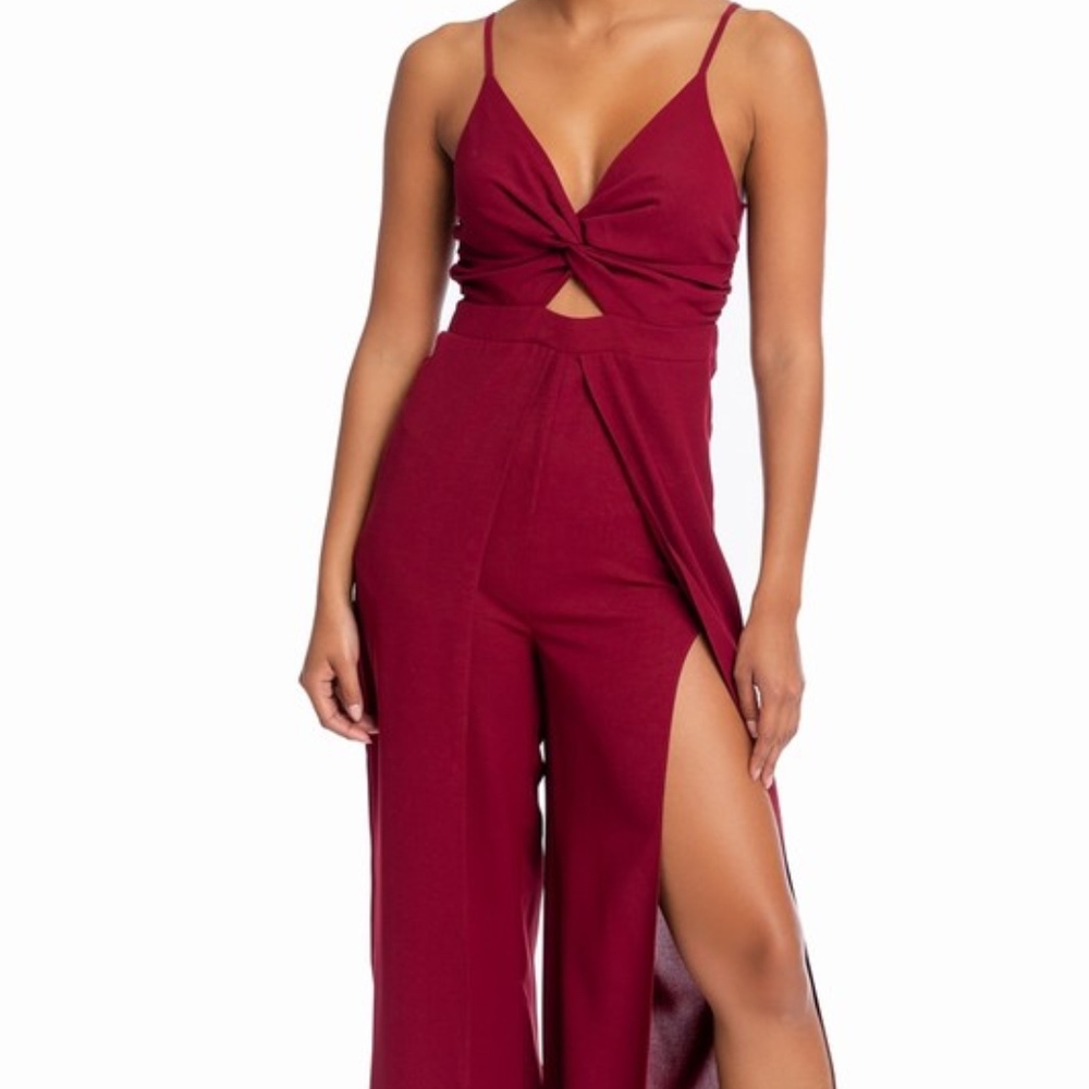 Vine Twist Jumpsuit